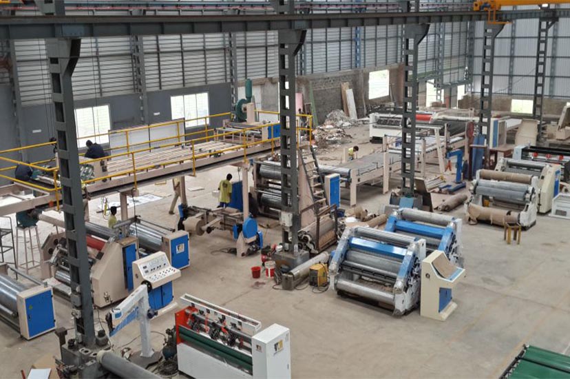 warehouse view of production unit